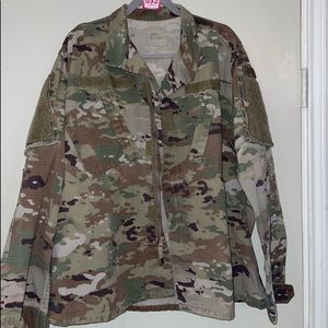 Army fatigue coat